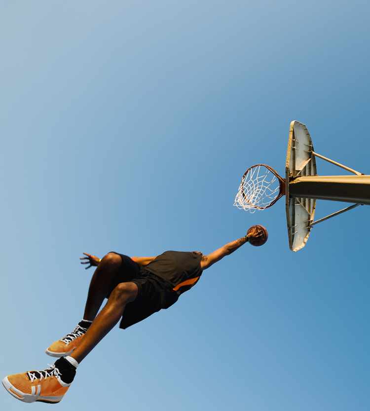 Basketball Player Jumping